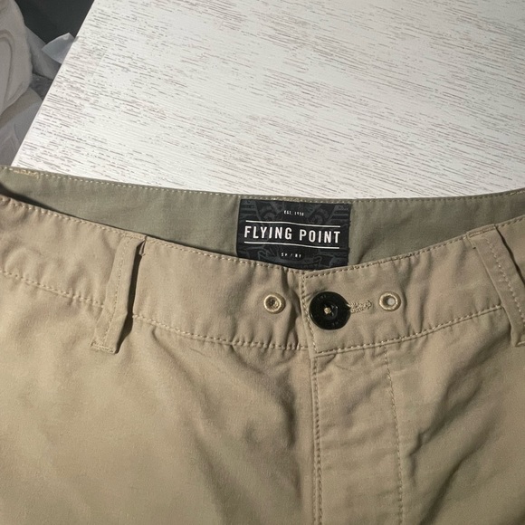 Flying Point Mens Utility Khaki Tan Shorts 28 - Picture 7 of 7
